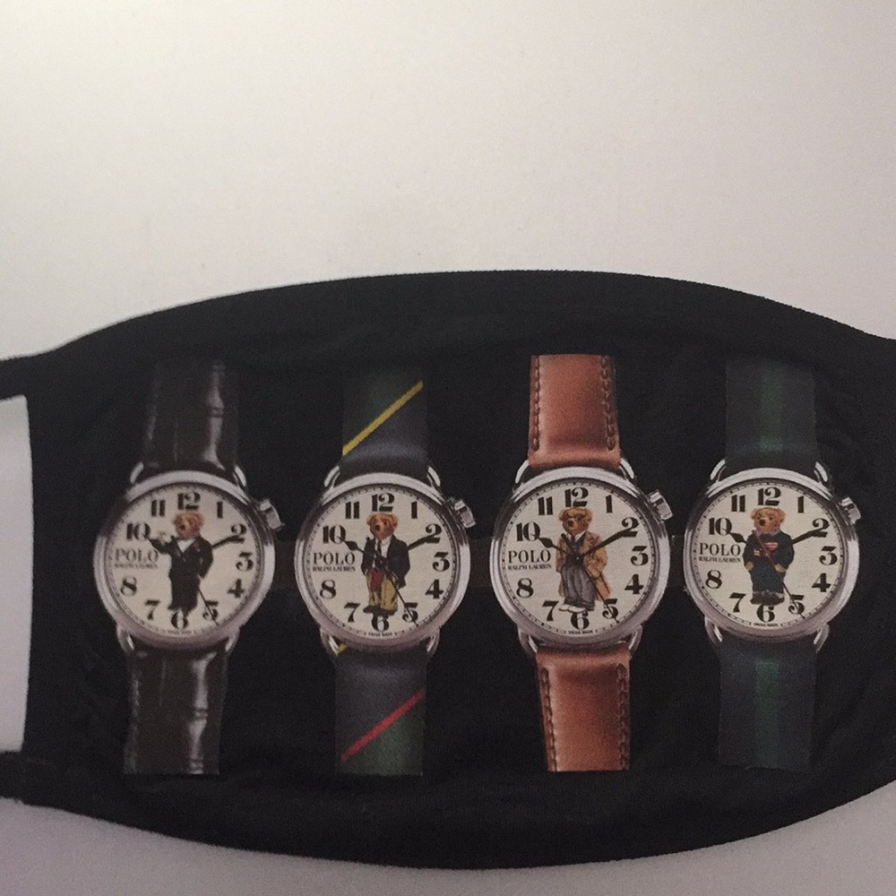Polo Watches custom face mask